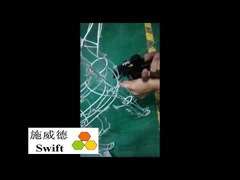 2400 - 3600 chiếc/giờ Máy siết dây rút Loại để bàn Chạy điện