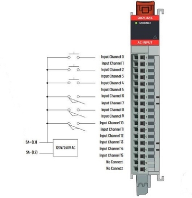 Mua 5069-IA16 Mô-đun đầu vào kỹ thuật số Allen Bradley AC với 16 điểm 79-264V AC online manufacture