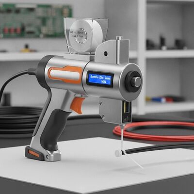 Mua Cáp dây đai W2.5 L100mm Công cụ dây đai dây đai tự động được thiết kế để xử lý Tie dày 1.1mm và Min Bundle Dia 2mm với độ chính xác online manufacture