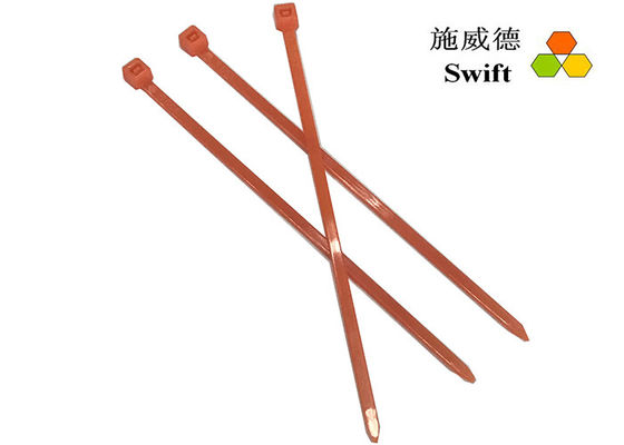 Mua Dây cáp số lượng lớn 100mm Nylon UL94V2 màu cam tự khóa online manufacture