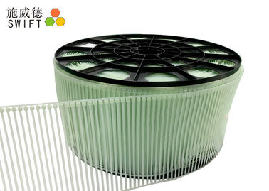 Loại halogen miễn phí Zip Tie Loại nhựa, chiều dài 150mm Cáp PA66 Tie Tuổi thọ dài