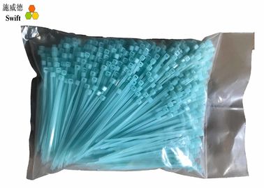 Ties cáp màu xanh, Ties cáp khóa thân thiện với môi trường 4,7 inch chiều dài 120mm