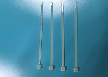 Cà vạt nhựa 4 inch được phê duyệt của UL cho chất liệu nylon PA66 màu trắng